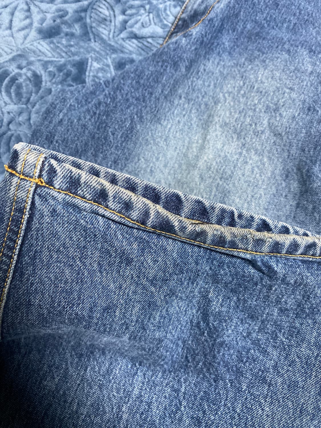 해칭룸 커브드 데님팬츠 상품이미지2