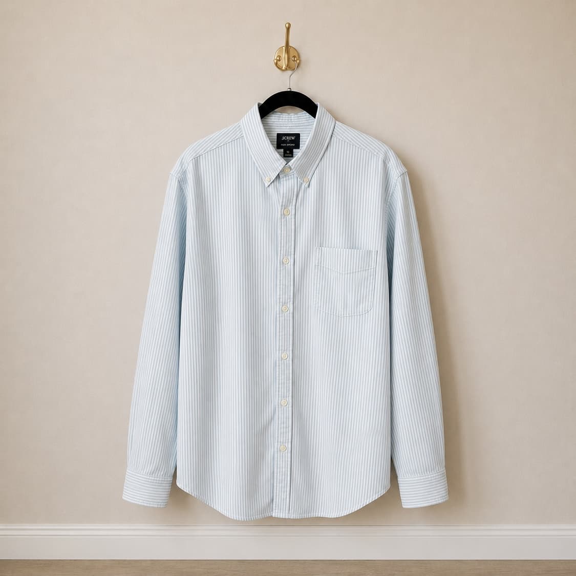 [무료배송] J.Crew 제이크루 스트라이프 옥스포드 셔츠 XL  상품이미지1