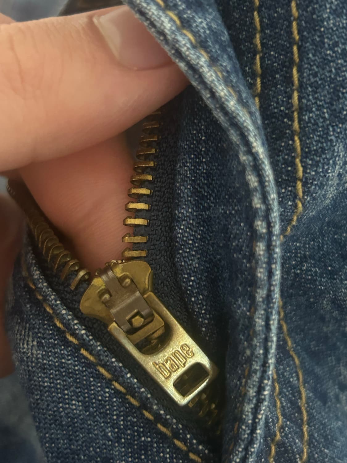 00s Bape sta denim 베이프 스타 데님  상품이미지4