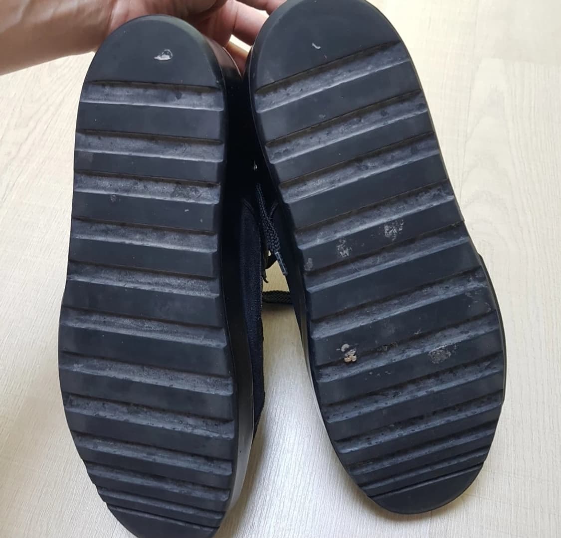 몽클레어 블랙 가죽 정품 스니커즈 270-275 상품이미지4