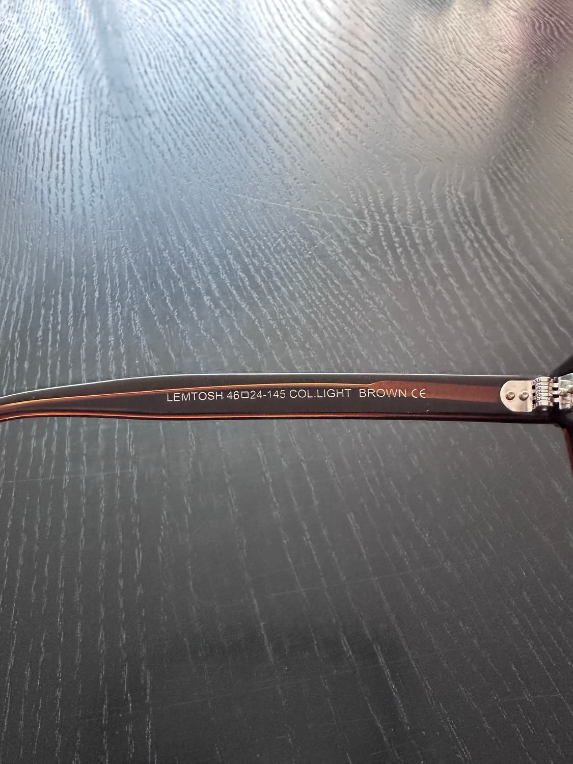 모스콧 렘토쉬 46 라이트 브라운 뿔테 선글라스 상품이미지3