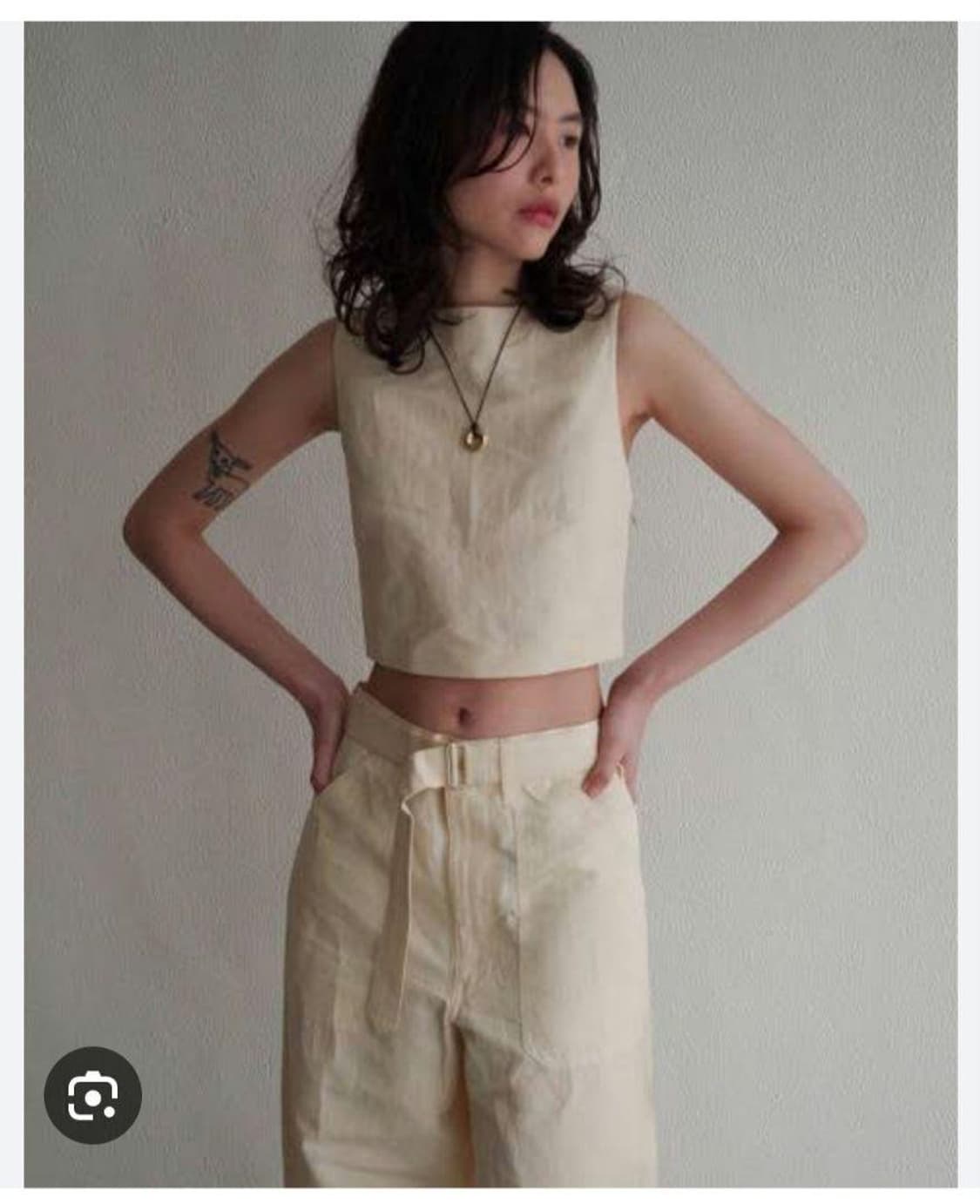 AURALEE HIGH DENSITY FINX LINEN (ECRU) 상품이미지4