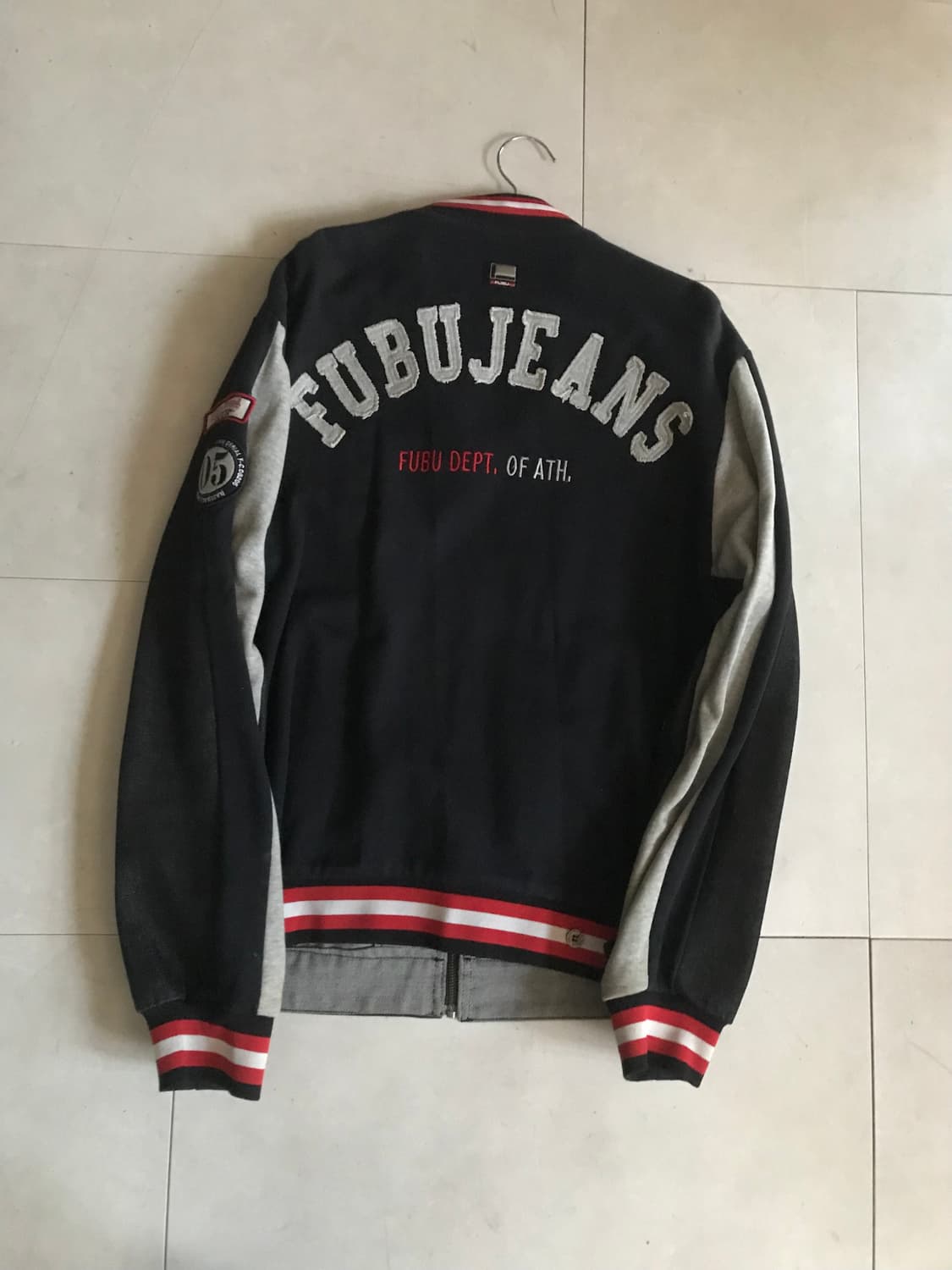 푸부 00s 빅로고 데님 자켓 상품이미지9