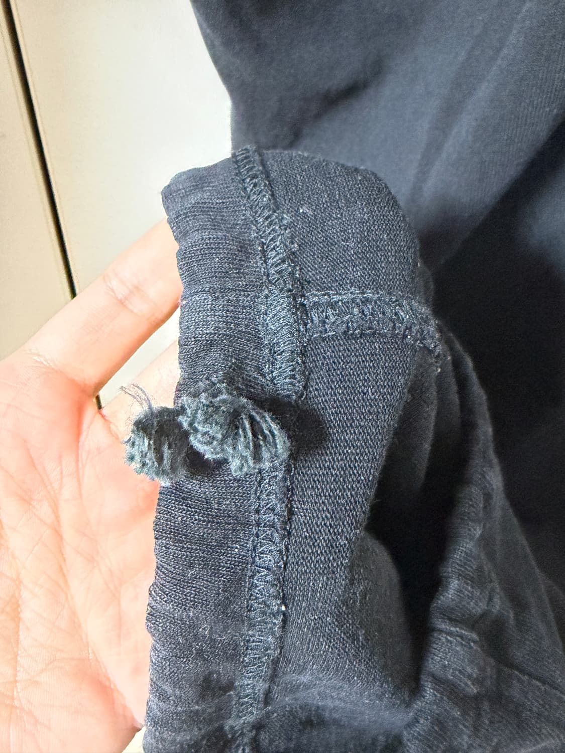 [새상품]25fw 코튼 저지 니턱 팬츠 2사이즈 상품이미지4