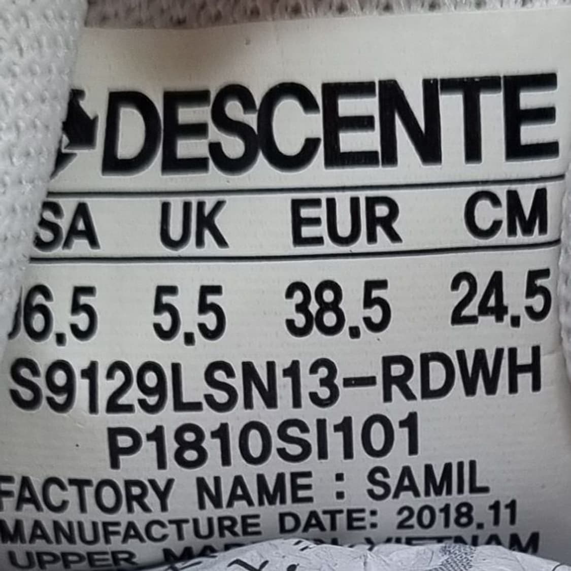 데상트 크론템포 클래식 스니커즈245. 상품이미지6