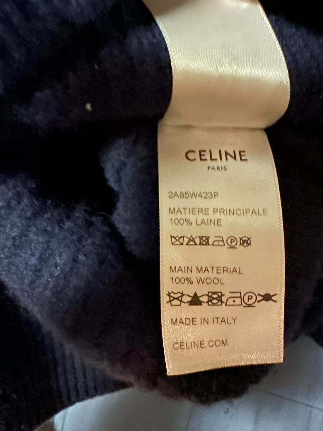 셀린느 니트 후드 xs 상품이미지2