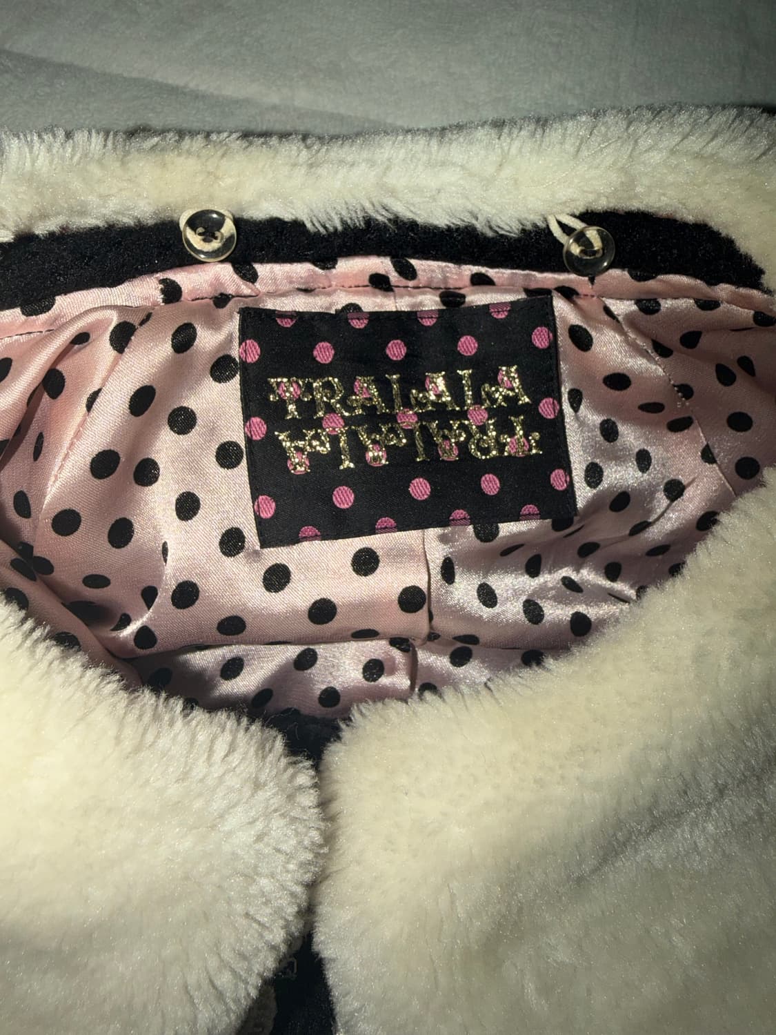 리즈리사 트랄라라 트라라 판쵸 망토 케이프 코트 갸루 히메 빈티지  상품이미지2