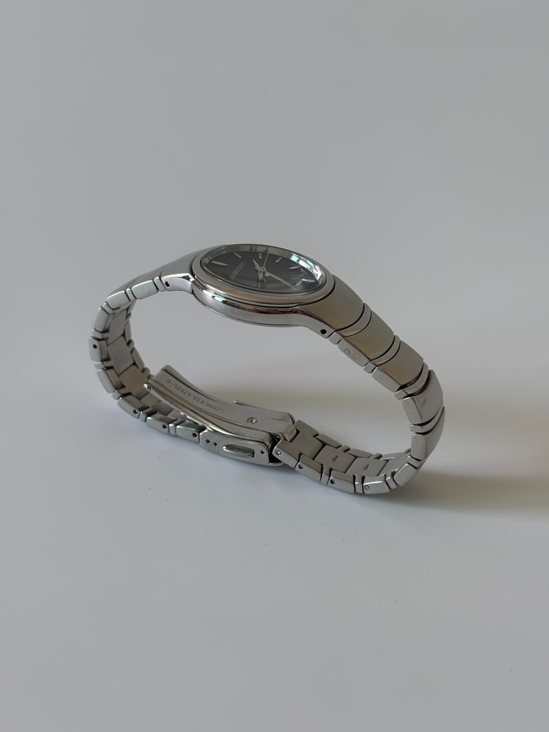 2000s Black Dial Oval Ladies Quartz 상품이미지6