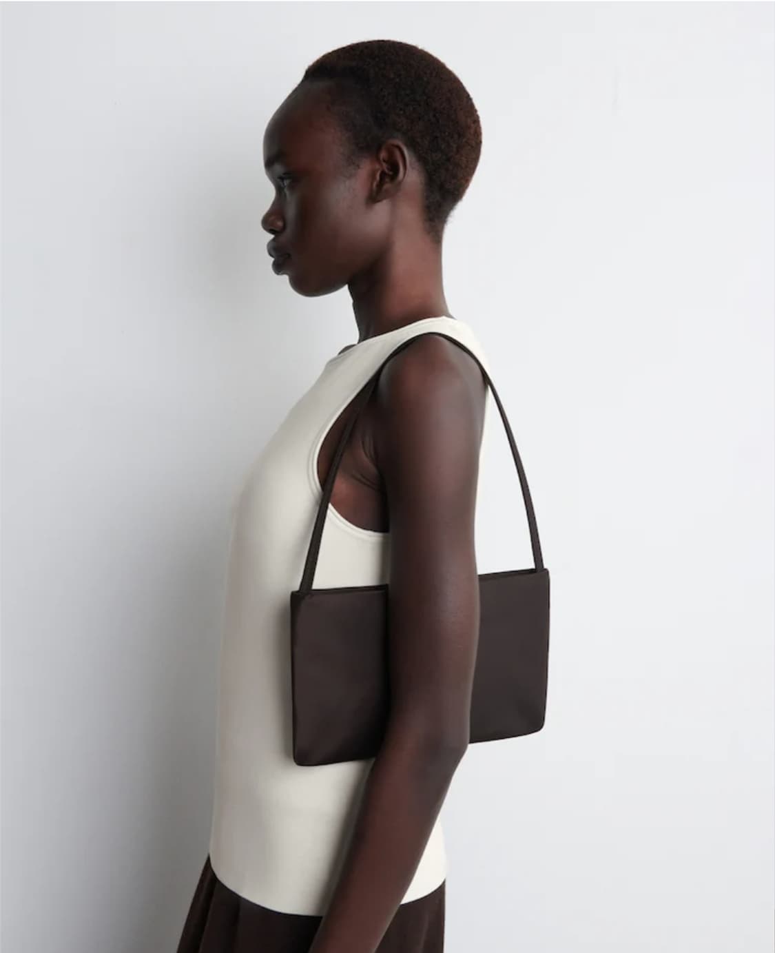 cos 코스 archive 숄더백(다크브라운) 상품이미지3