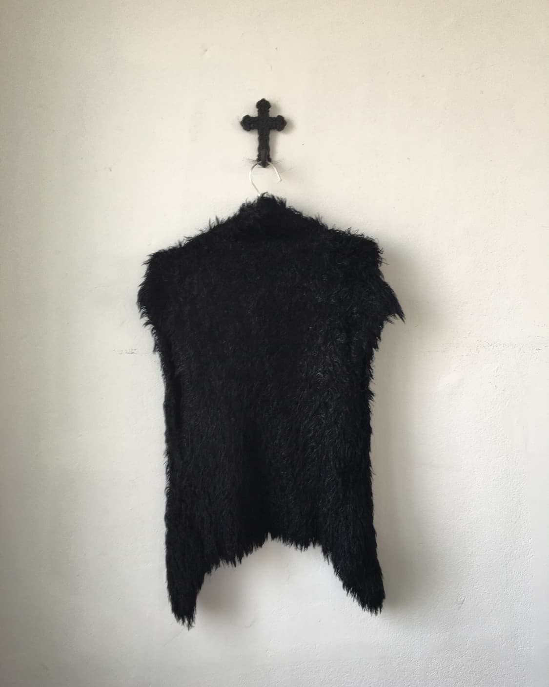 Fluffy open vest 상품이미지3