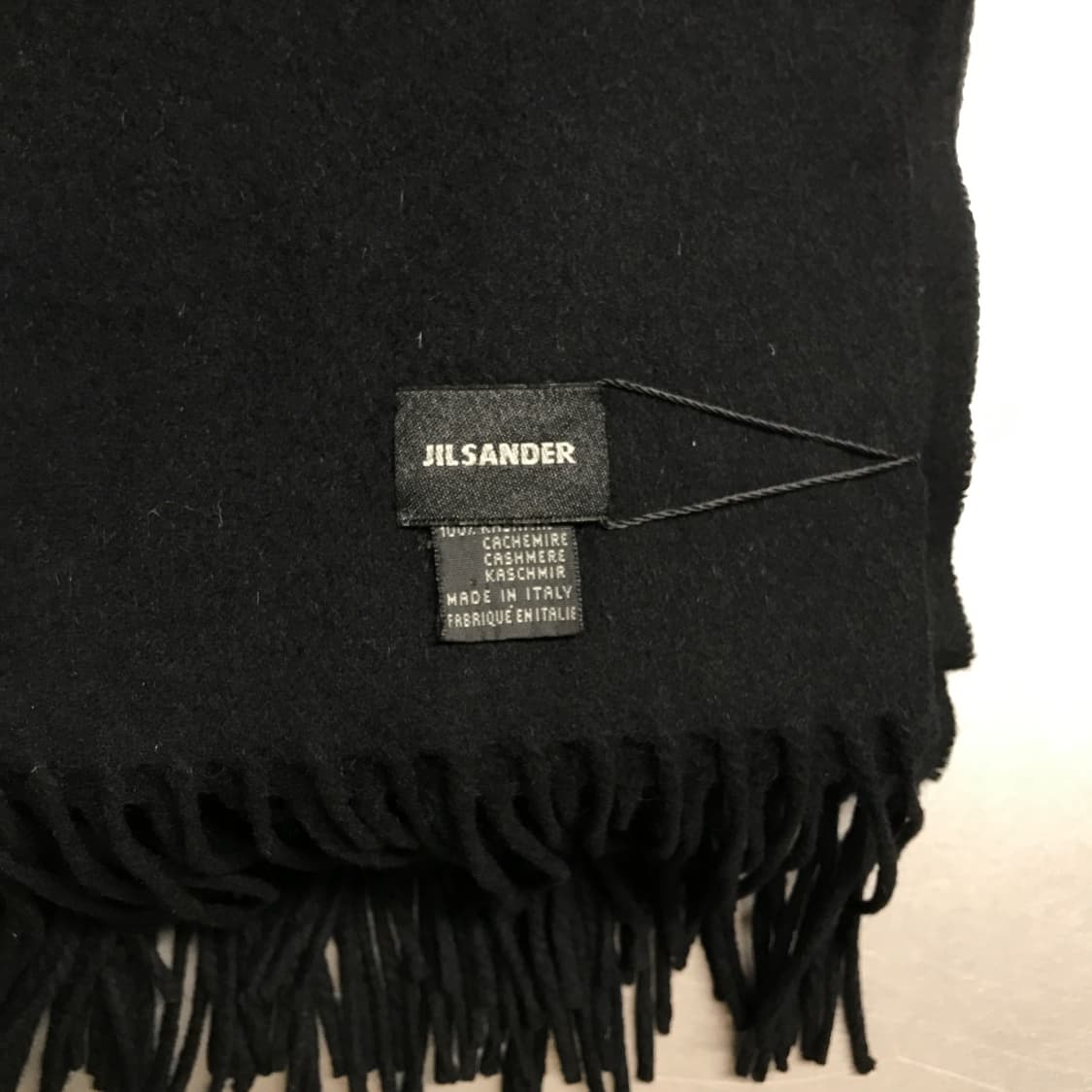 질샌더 머플러 블랙 상품이미지3