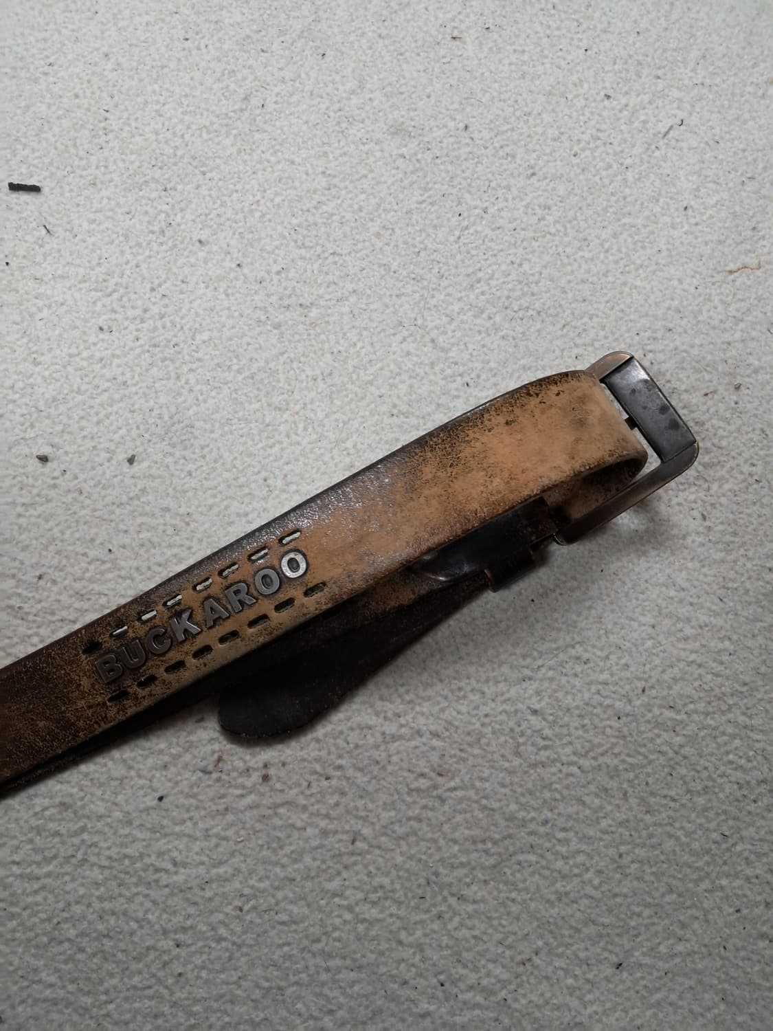 버커루 빈티지가죽벨트 상품이미지4