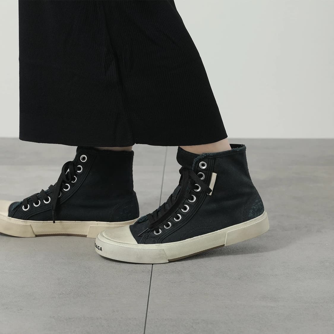 발렌시아가 파리 PARIS 하이탑 스니커즈 블랙 상품이미지7