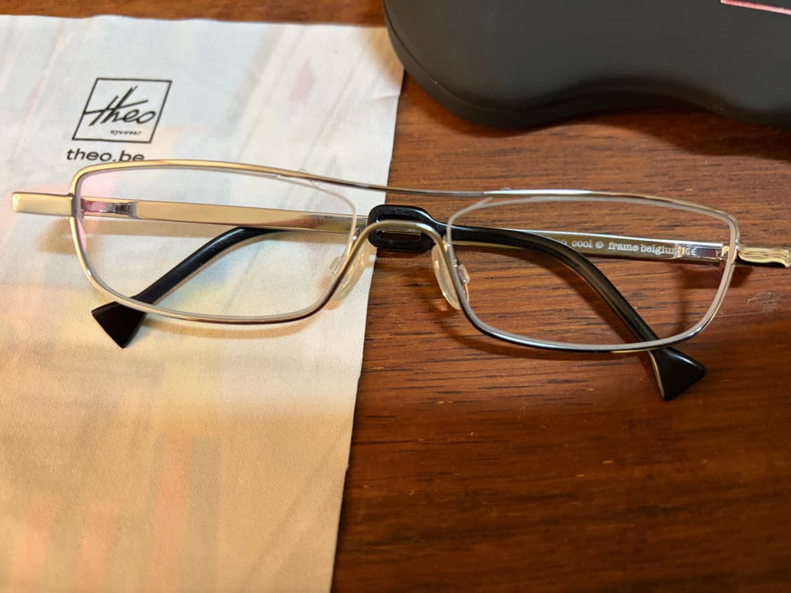 90s vintage theo glasses 상품이미지2