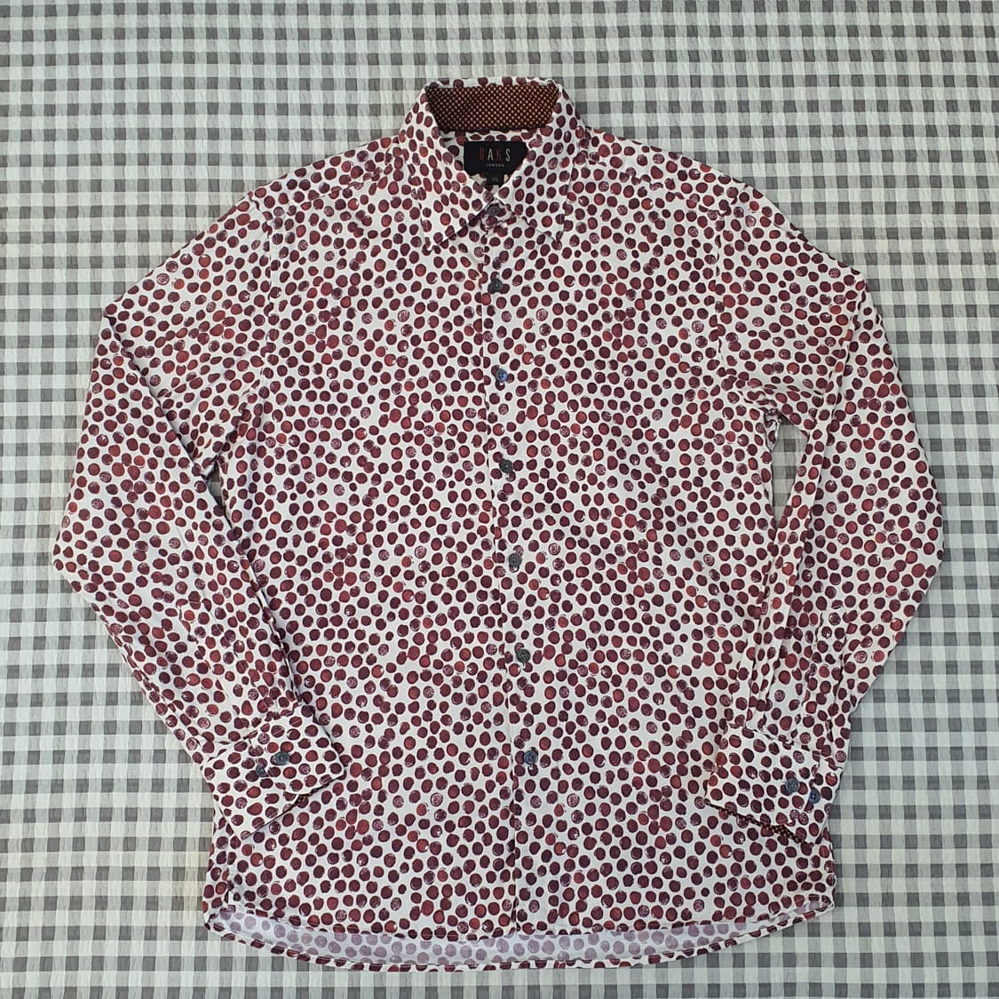 닥스 도트 긴소매 셔츠 남자95 상품이미지1