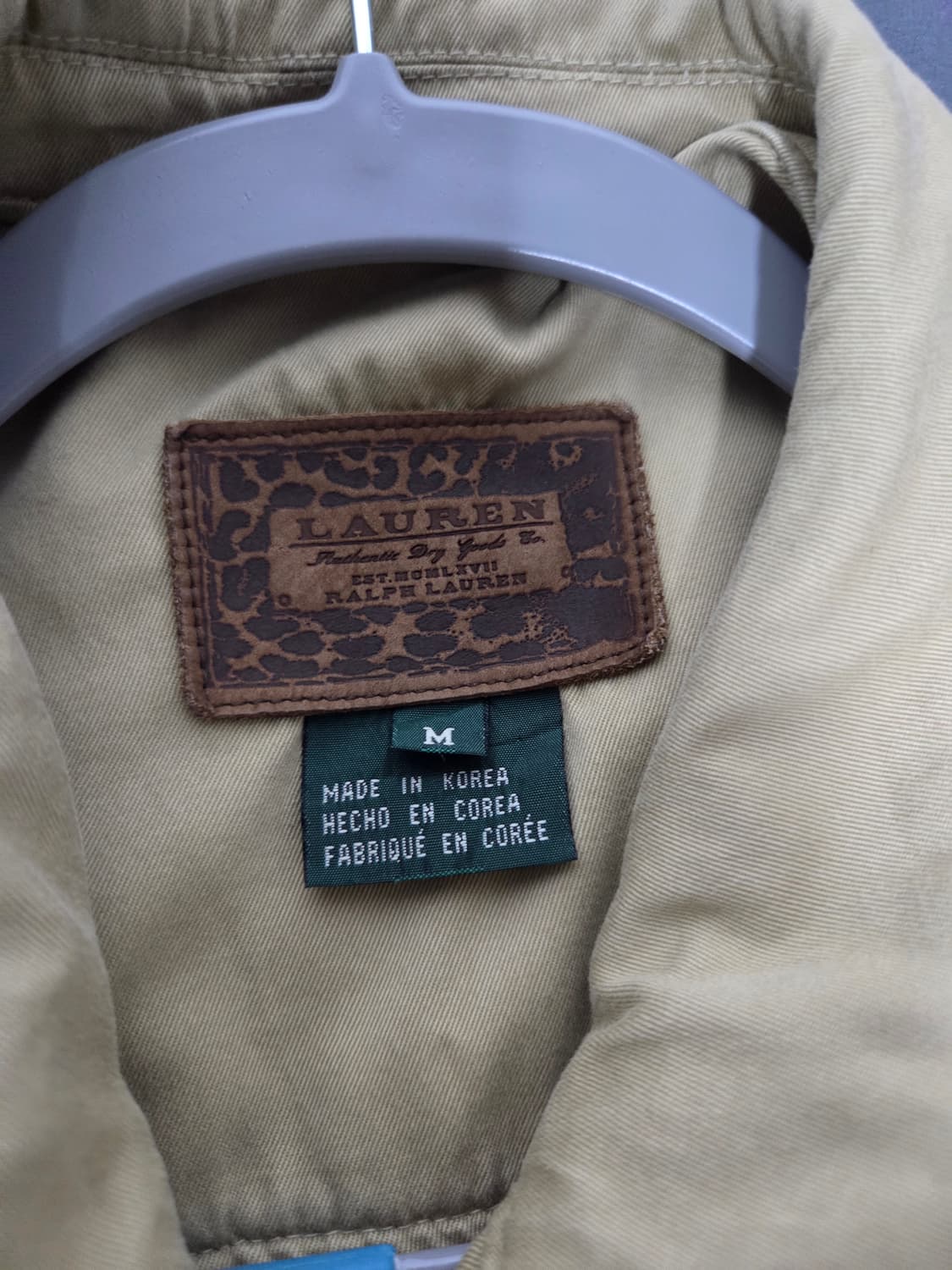 90~00s 로렌랄프로렌  사파리/피싱자켓 m 상품이미지5