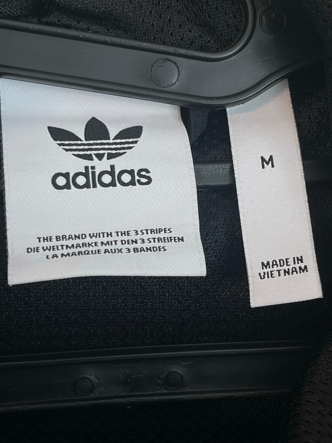 아디다스 파이어버드 바람막이 블랙 [M] 상품이미지5