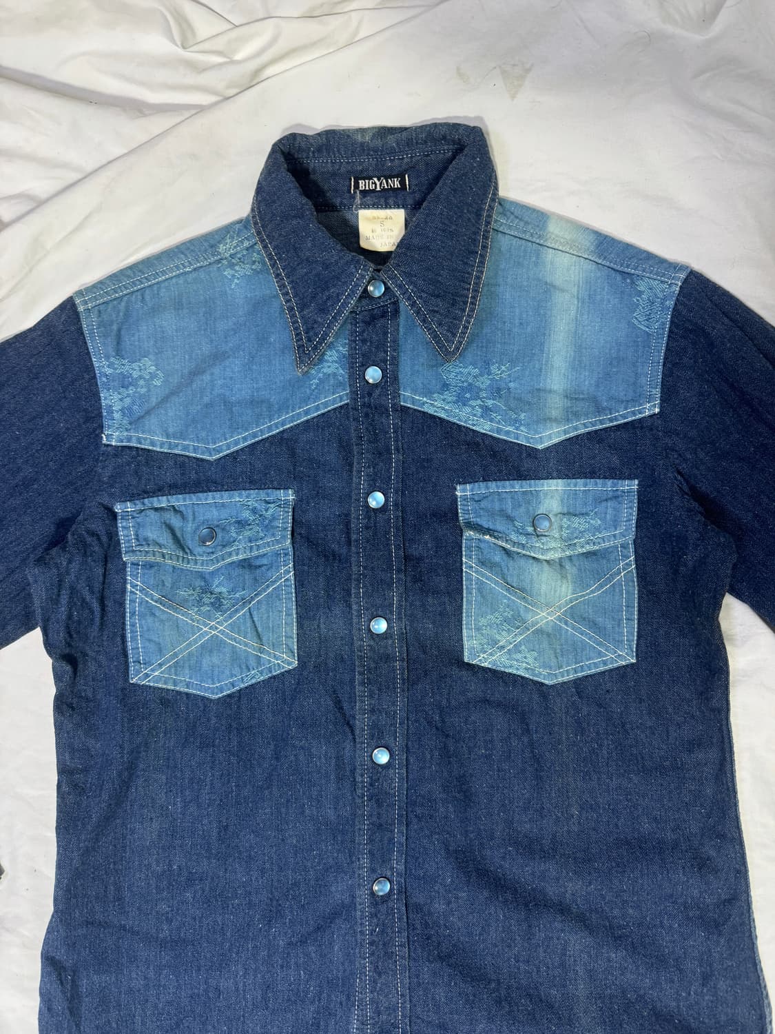 Big yank 데님 웨스턴 셔츠 상품이미지6