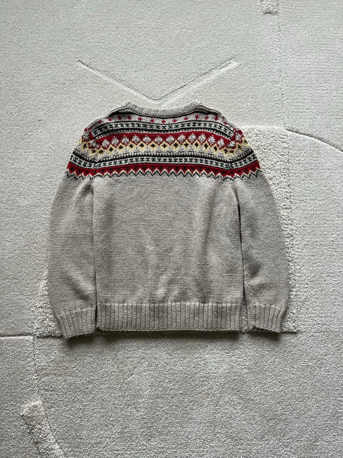 폴로 랄프로렌 페어아일 앙고라 실크 스웨터 (105) 상품이미지7