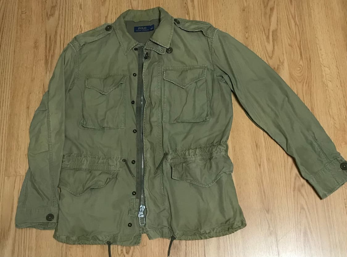 폴로 랄프로렌 M-43 밀리터리 필드 야상 자켓 표기S 상품이미지2