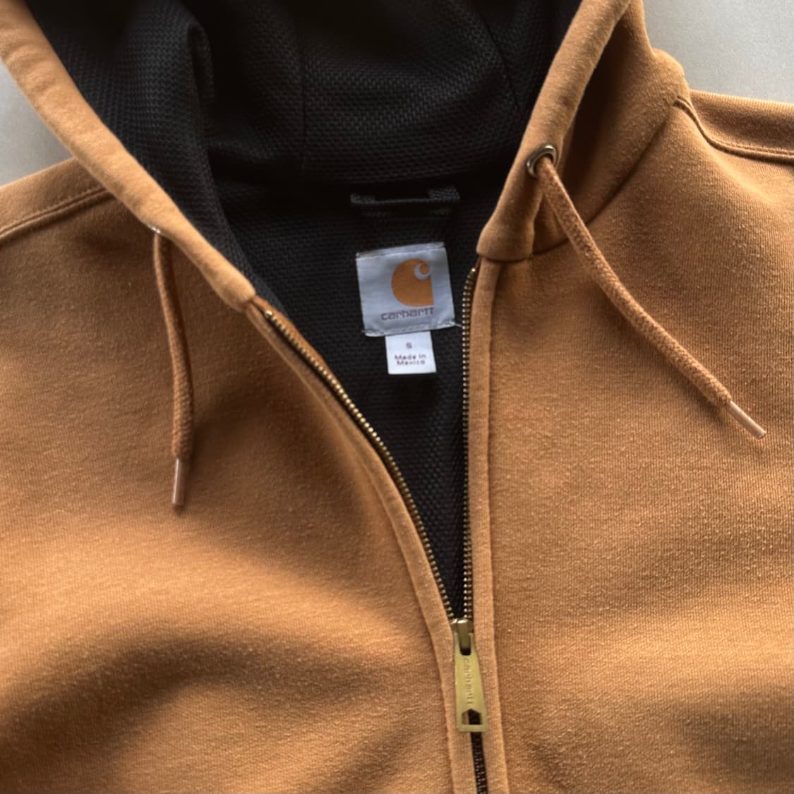 [S-M]칼하트 써멀 레인디펜더 된장 후드집업 상품이미지8