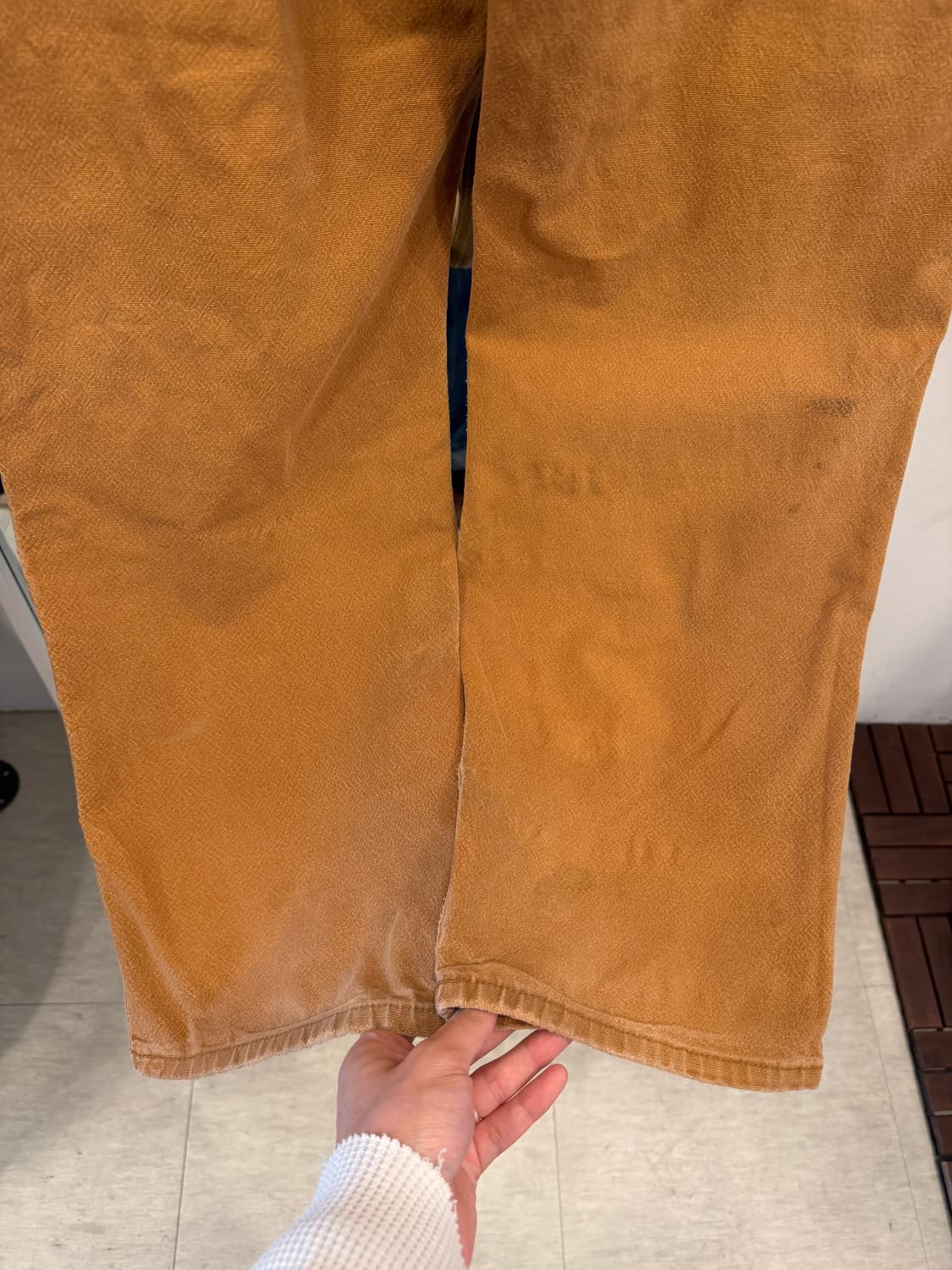 Carhartt 칼하트 덕 캔버스 더블니 카펜터 워크 팬츠 (40) 상품이미지6