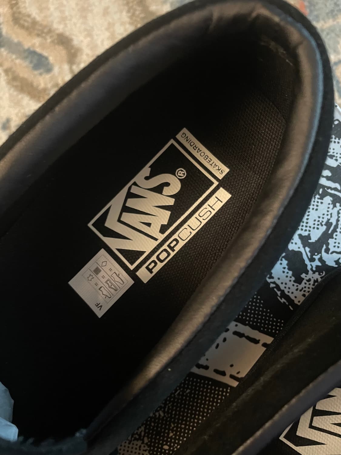 반스 스케이트 로퍼 스웨이드 블랙(새제품,270) 상품이미지2