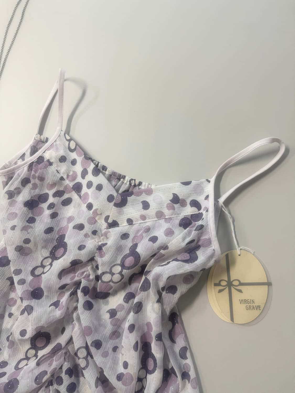 셔링 레이스 탑 패치 데님 머플러 4pcs SET(단품 구매 가능) 상품이미지5
