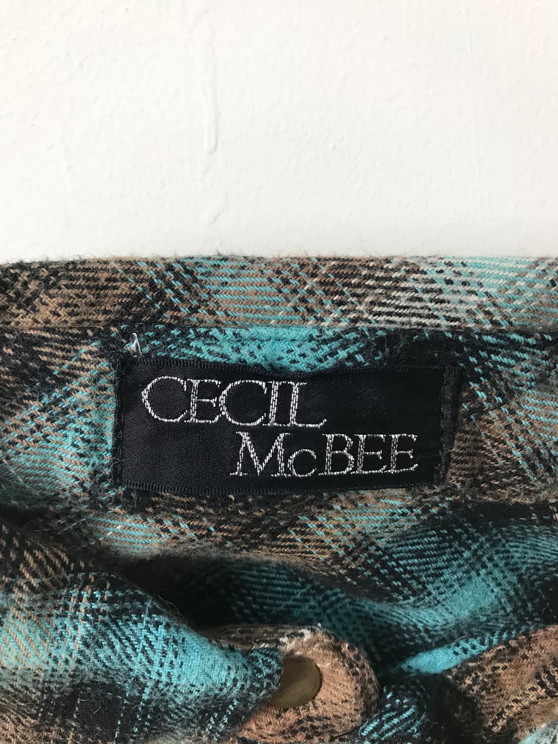 'CECIL McBEE' Checked Shirt 상품이미지3