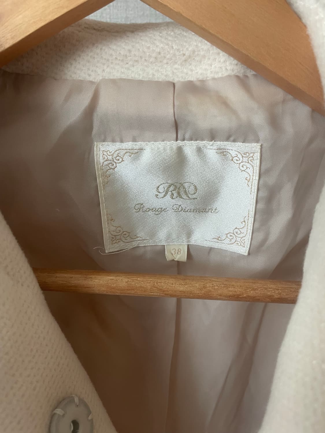 모리걸 빈티지 히메갸루 아이보리 프릴 코트 🤍🌸 상품이미지2