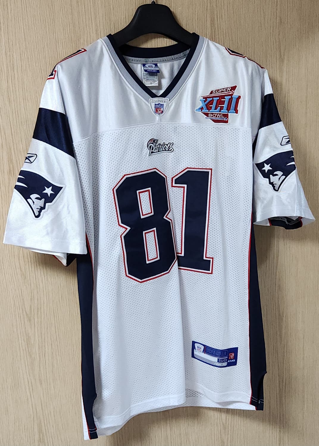 (착샷) 리복 NFL 풋볼 져지 뉴잉글랜드 페트리어츠 슈퍼볼 상품이미지2