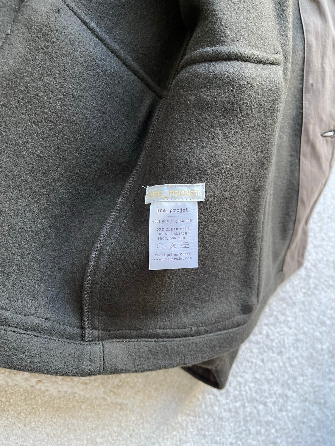 드레프로젝트 VL-Jacket (100-105) 상품이미지7