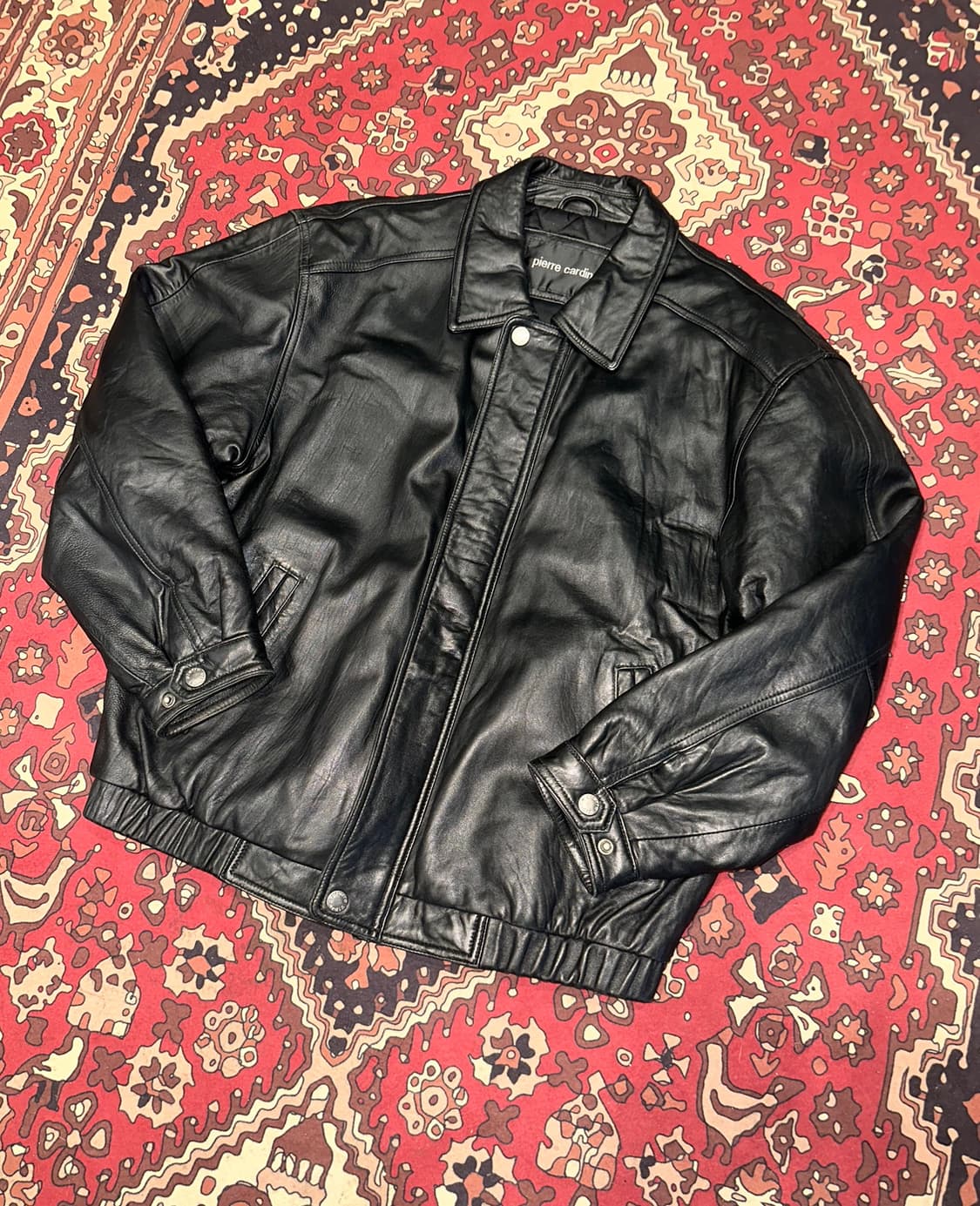 ( 2X-3X ) 빅사이즈가죽 가죽자켓 레더자켓 봄버자켓 양가죽자켓 상품이미지2