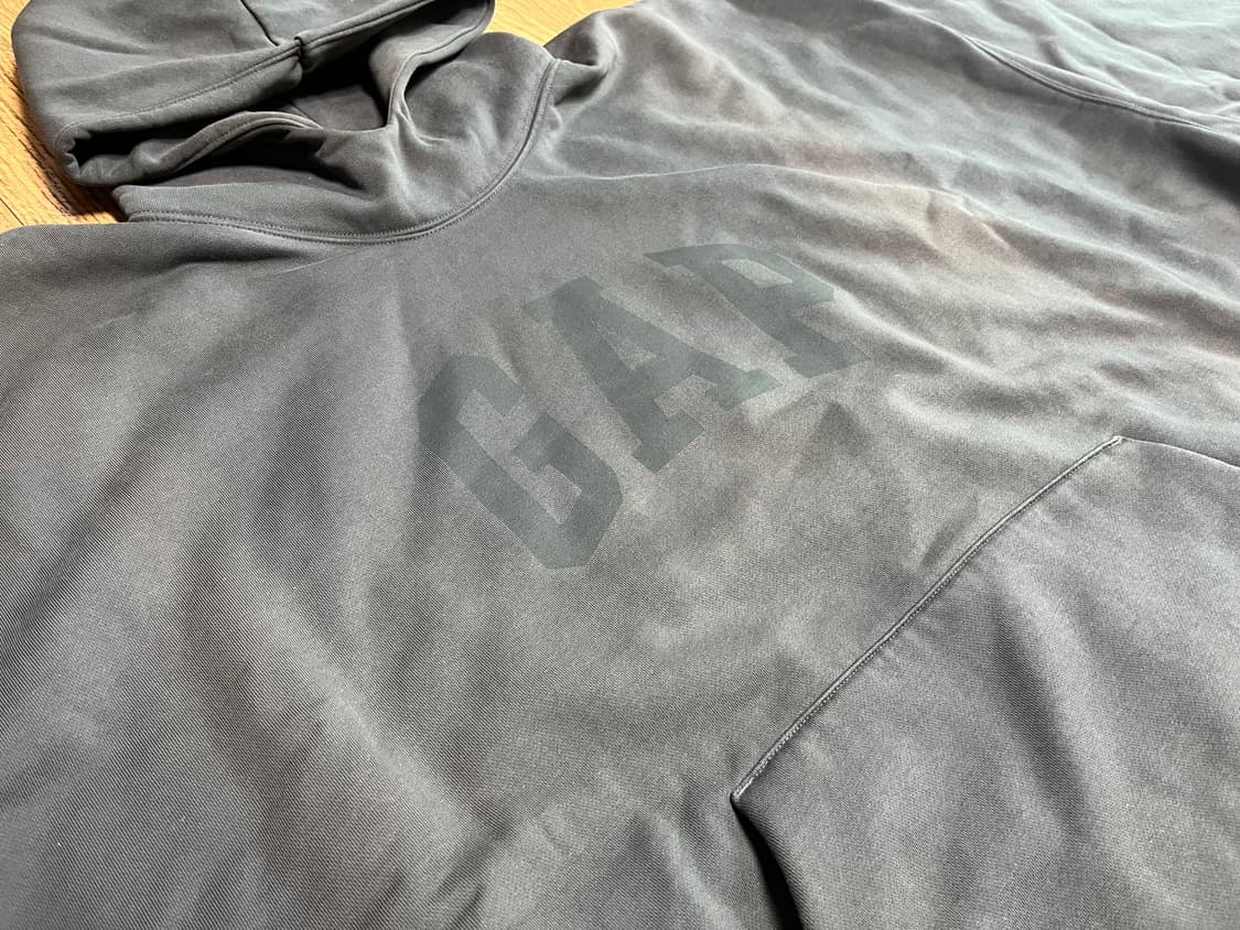 [XL] 이지 갭 발렌시아가 도브 후디 블랙 상품이미지6