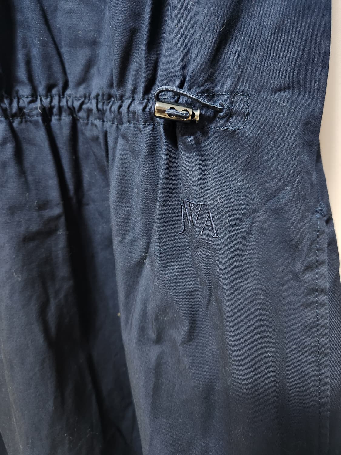 JW 앤더슨 유니클로 셔츠 원피스 네이비 상품이미지5