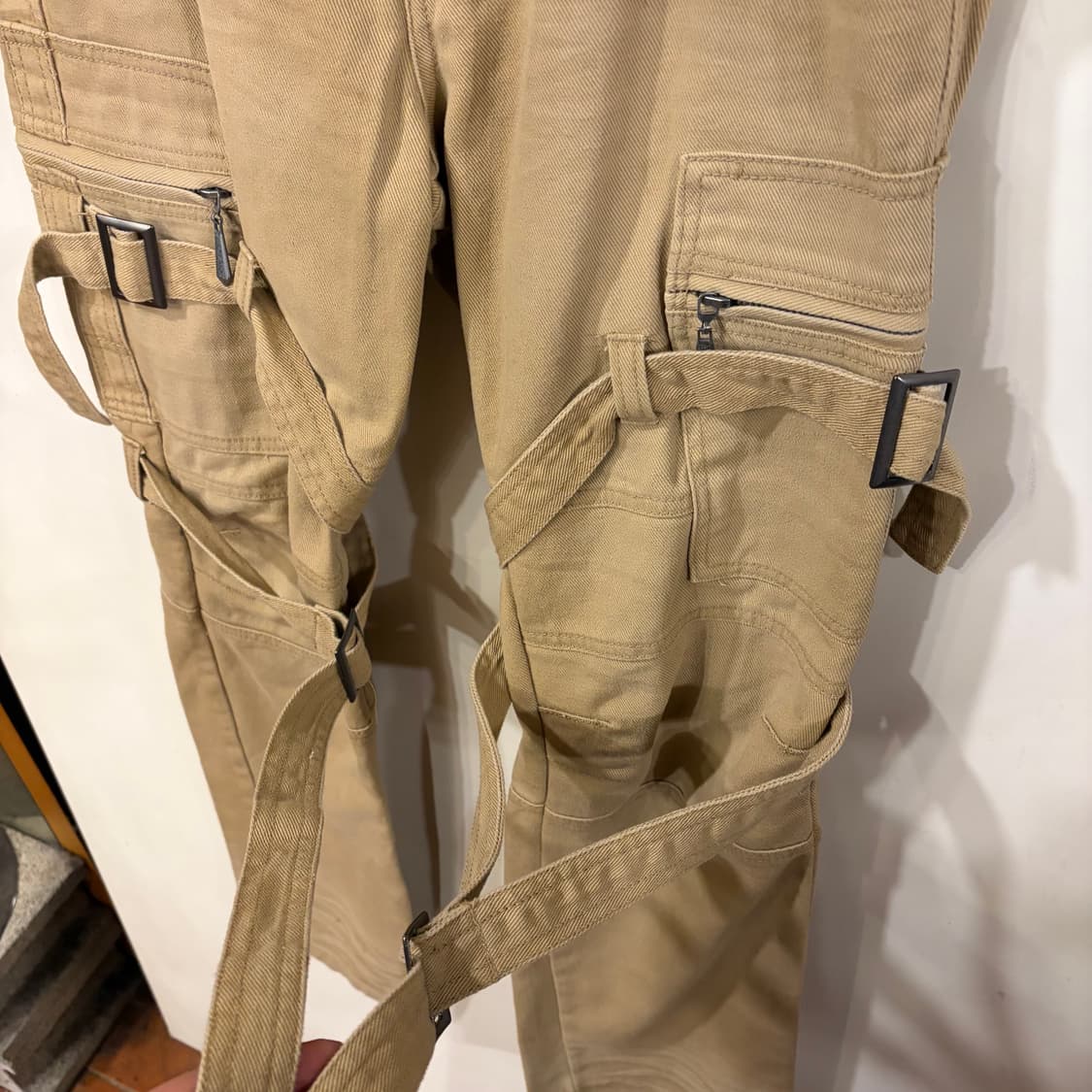 Low box 본디지 팬츠 상품이미지3