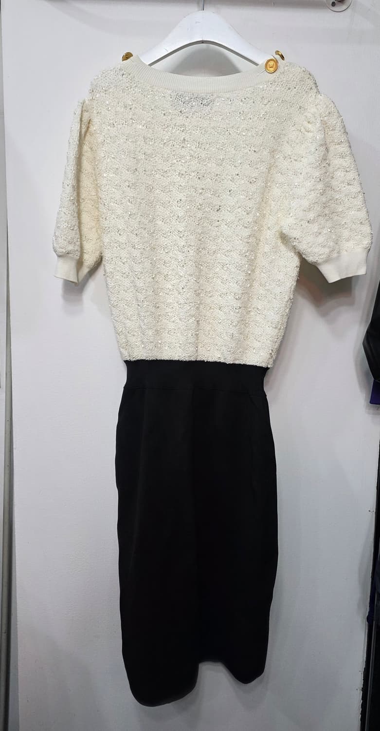 모조에스핀 여성 반팔 니트 원피스 상품이미지2