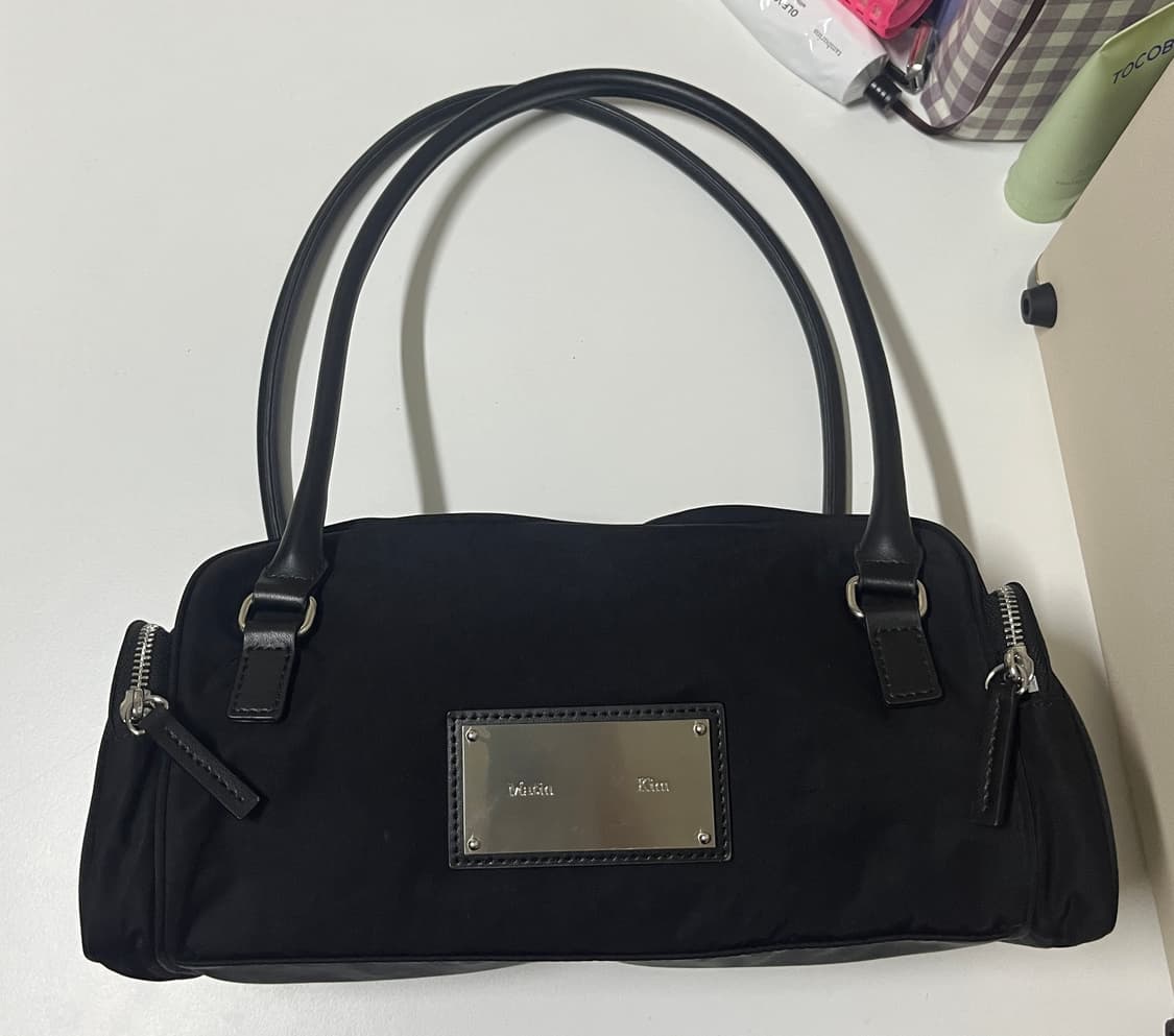 마뗑킴 나일론 보스턴백 블랙 상품이미지2