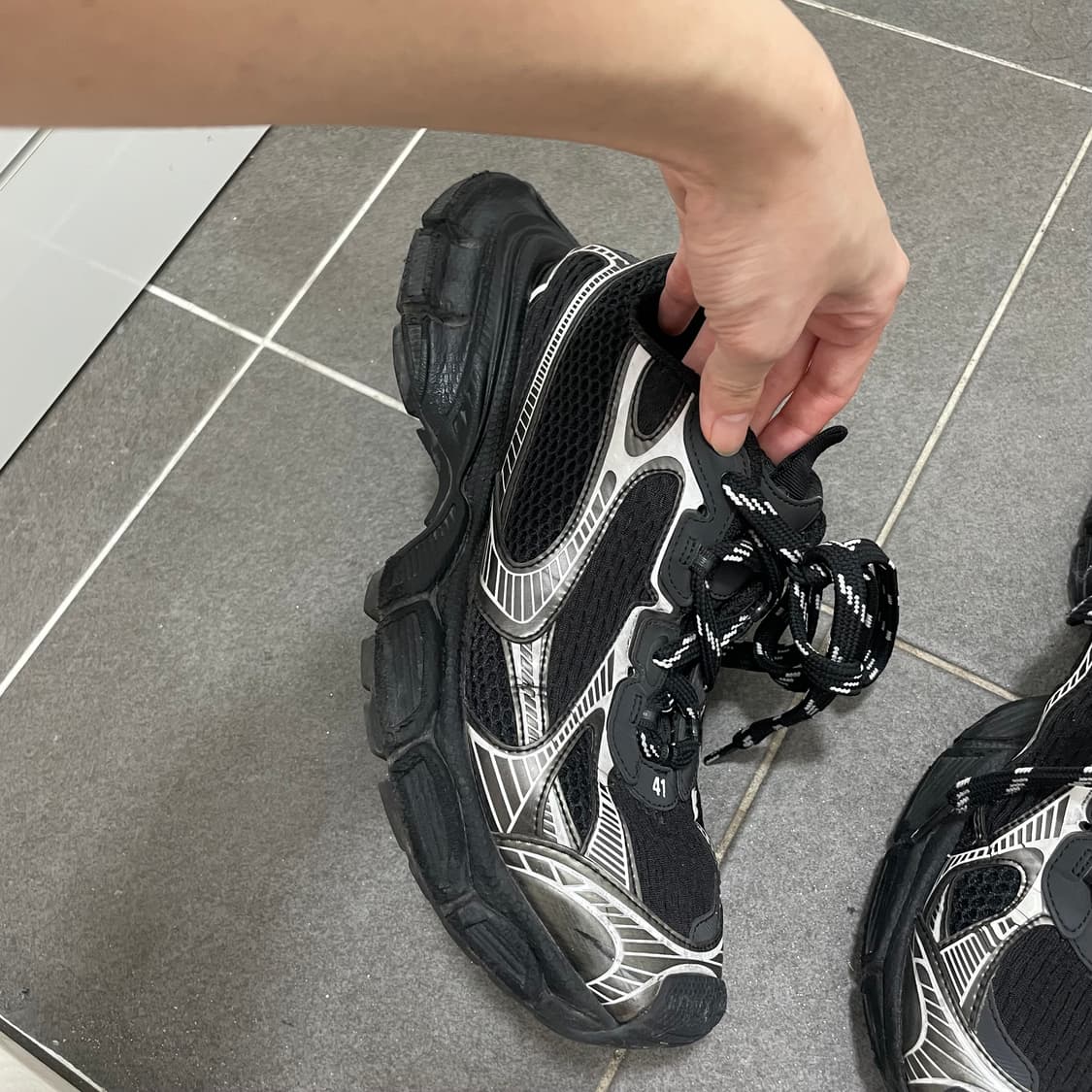 발렌시아가 3xl 블랙 (상태 좋음) 상품이미지5