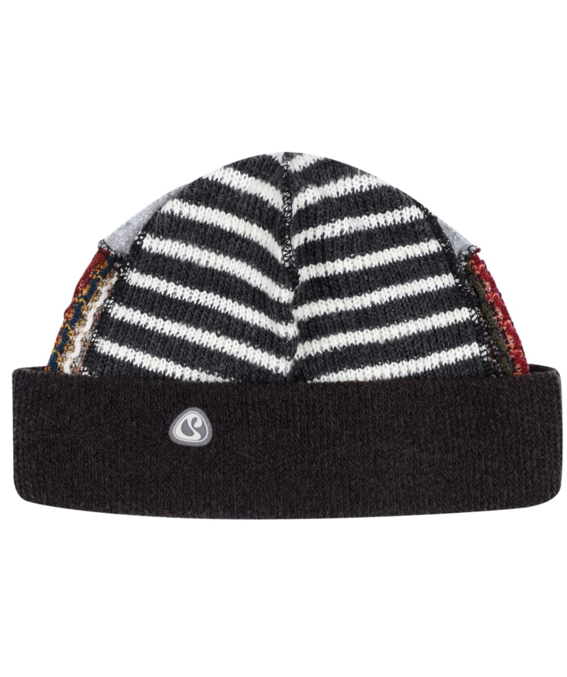 코이세이오 패치워크 비니 브라운 상품이미지1