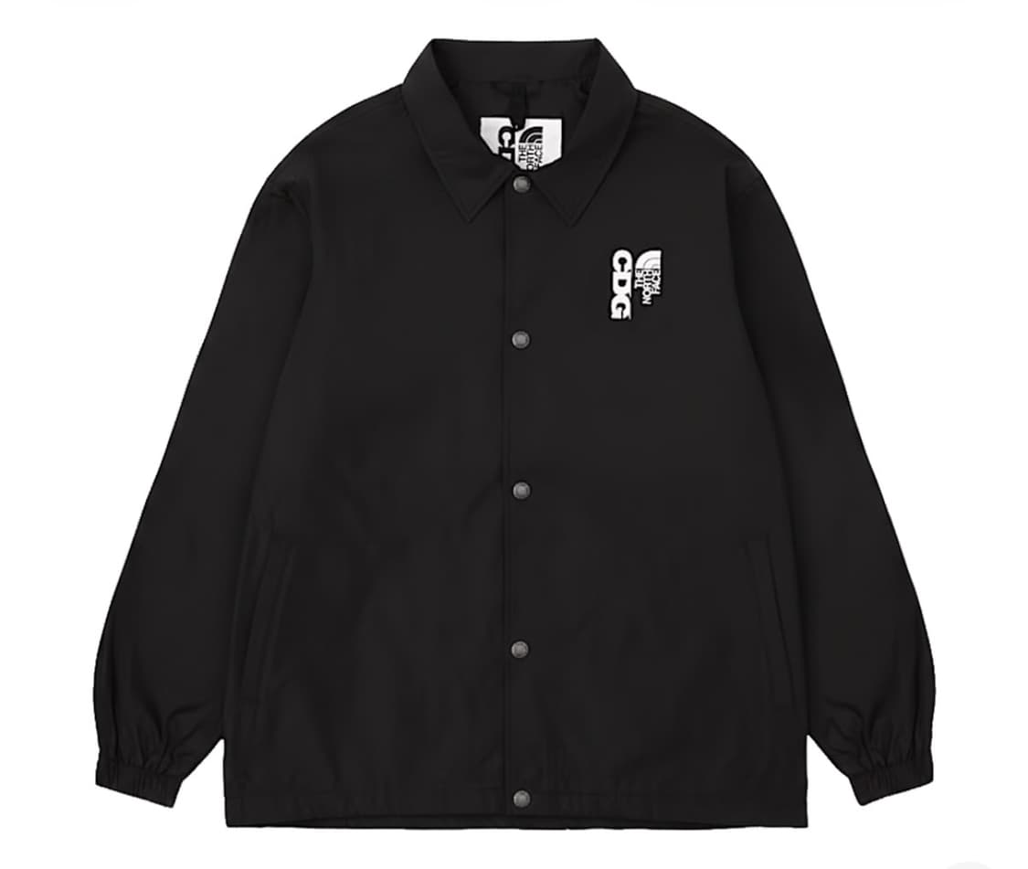 (미개봉) CDG x 노스페이스 나일론 코치 자켓 TNF 블랙 상품이미지1