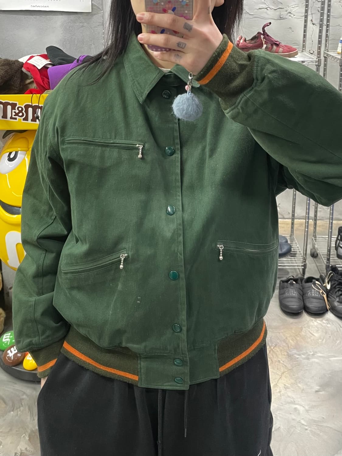 PoshBoy 퀼팅 봄버 자켓 상품이미지8