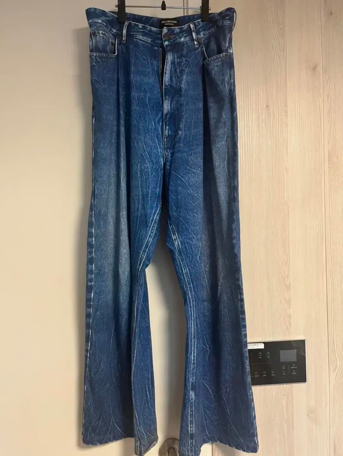 발렌시아가 트롱프뢰유 와이드진 상품이미지2