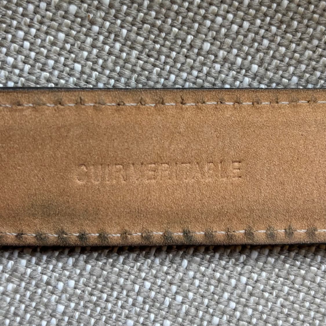 발망 스터드 장식 가죽 벨트 90사이즈 상품이미지5