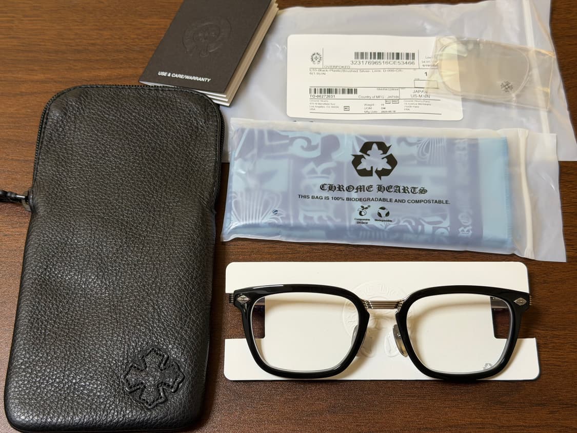 크롬하츠 오버포크 BK-P/BS 블랙실버 상품이미지2