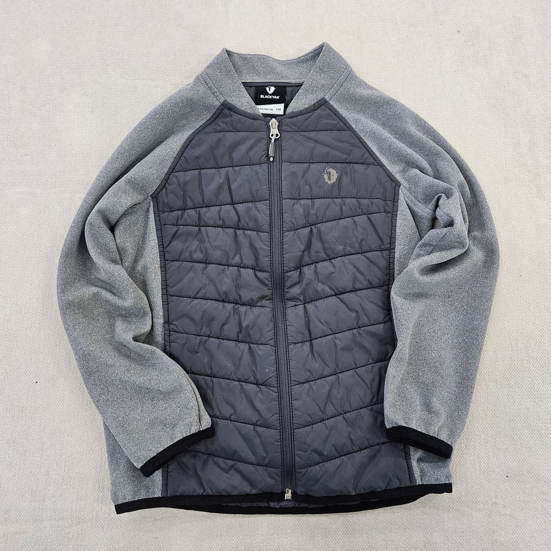 [130] 블랙야크 키즈 퀼팅 경량 후리스 패딩 자켓 0114YH1 상품이미지2