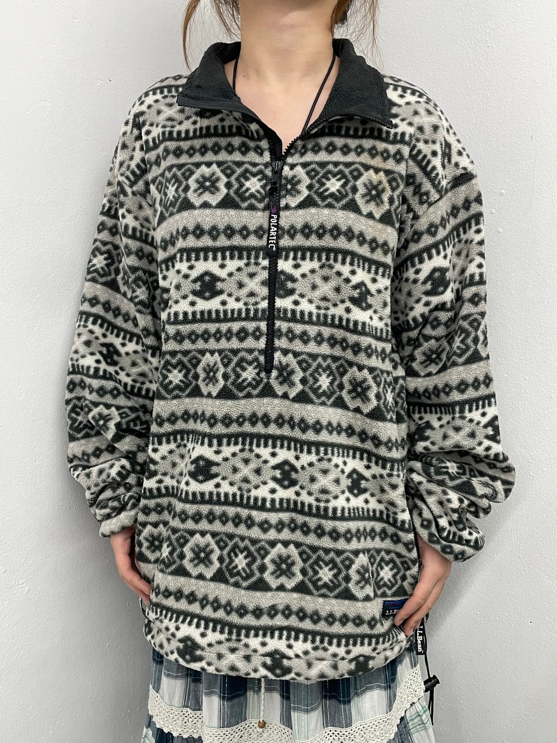 LLbean 노르딕 아노락 후리스 집업 상품이미지5