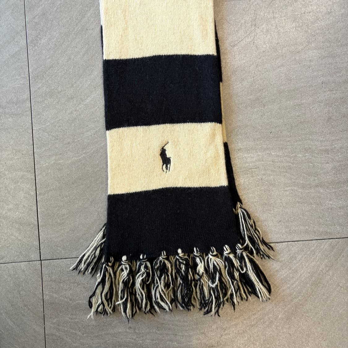 폴로 정품 국내 매장 정품 울 머플러 목도리 상품이미지4