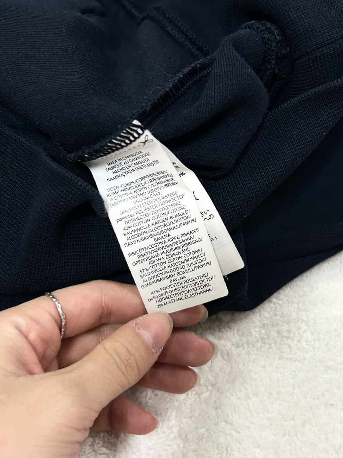 폴로 신형 그레이포니 네이비 후드 상품이미지7