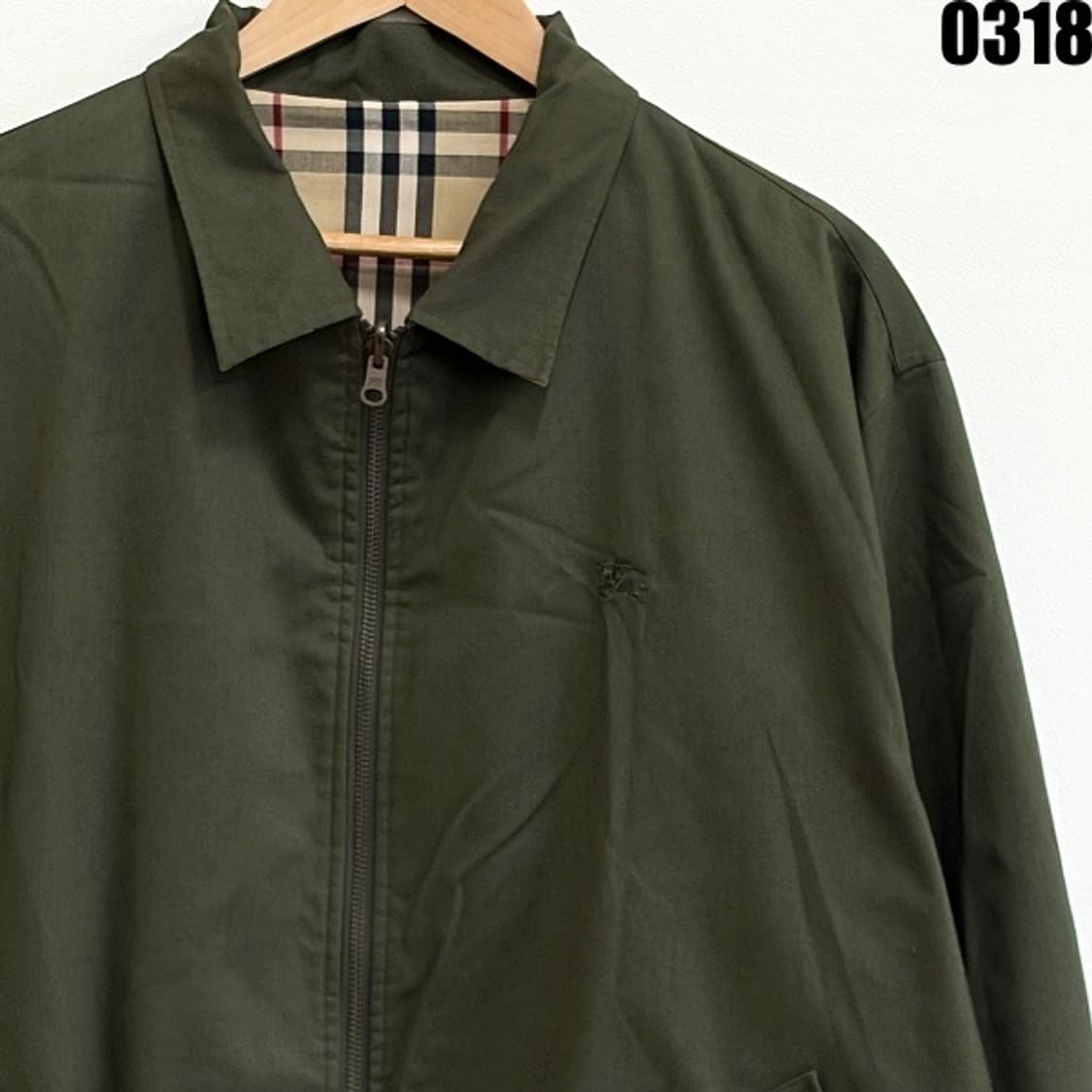 버버리 리버시블 집업 자켓 XL  상품이미지2